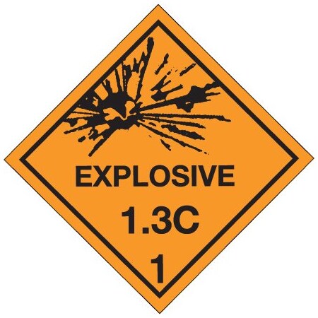 Bsc Preferred 4 x 4'' - ''Explosive - 1.3C - 1'' Labels BUY00029679